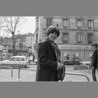 Germaine Aziz, 10 avril 1980, rue de Lorraine ( © Photo Christian Poulin - 0018)