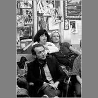 Antonio Bellavita, Lisou Hyafil, Béatrice Vallaeys, juin 1979, rue de Lorraine ( © Photo Christian Poulin - 0038)