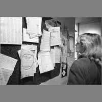 Claire Ferrasse, 23 février 1981, rue de Lorraine ( © Photo Christian Poulin - 0245)