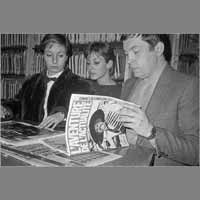 Frédérique Goursolas, Elise, Michel Vidal-Soubias, 1983, rue de Lorraine ( © Photo Christian Poulin - 0481)