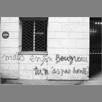 Graphitis, 07 novembre 1978, rue de Lorraine ( © Photo Christian Poulin - 0497)