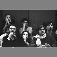 Jean-Luc Hennig, Hélène Hazera, Philippe Gavi, Prenom Nom, 21 février 1981, arrêt du journal ( © Photo Christian Poulin - 0544)
