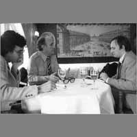 Gilles Millet, Charly Lascorz, Jean-Marie Pontaut, 16 mai 1979 ( © Photo Christian Poulin - 0712)