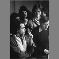 Maurice Najman, Pierre Briançon, Gilles Bresson, 23 février 1981, réunion dernier numéro ( © Photo Christian Poulin - 0735)