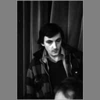 Christian Poulin, 21 février 1981, arrêt du journal ( © Photo DR - 0810)