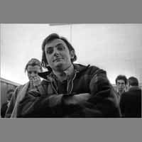 Christian Poulin, 21 février 1981, arrêt du journal ( © Photo DR - 0812)