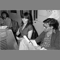 Raymonde, Christine Portet, René-Pierre Boullu, 18 mai 1980, rue de Lorraine ( © Photo Christian Poulin - 0867)