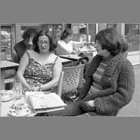 Nicole Savouillan, José Garçon, 24 juin 1977, rue de Lorraine ( © Photo Christian Poulin - 0904)