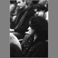 Zina Rouabah, 21 février 1981, arrêt du journal ( © Photo Christian Poulin - 1084)
