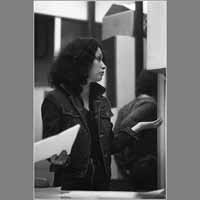 Zina Rouabah, 23 février 1981, réunion dernier numéro ( © Photo Christian Poulin - 1085)