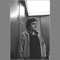 Christian Poulin, 21 février 1981, arrêt du journal ( © Photo DR - 0813)