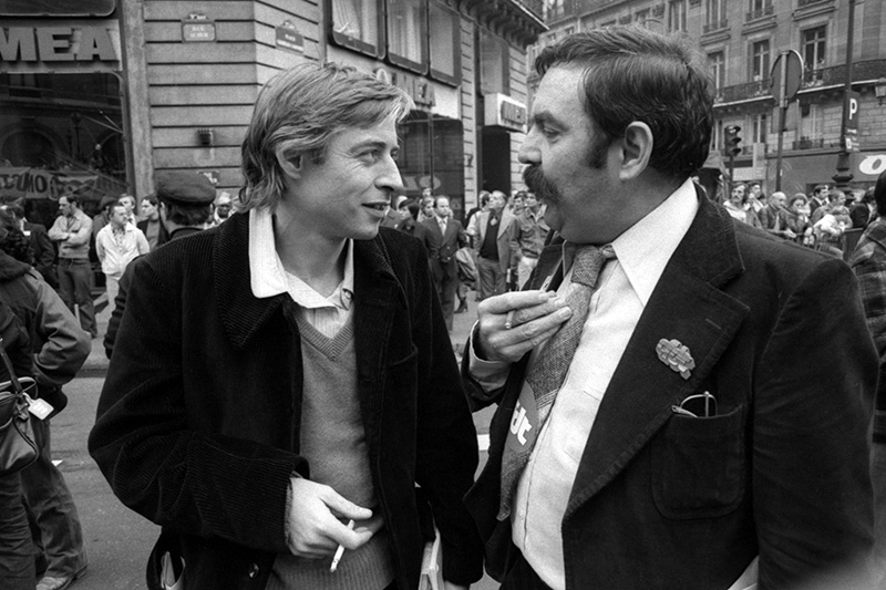 Gilles Bresson, François Chérèque - © Christian Poulin - Libération