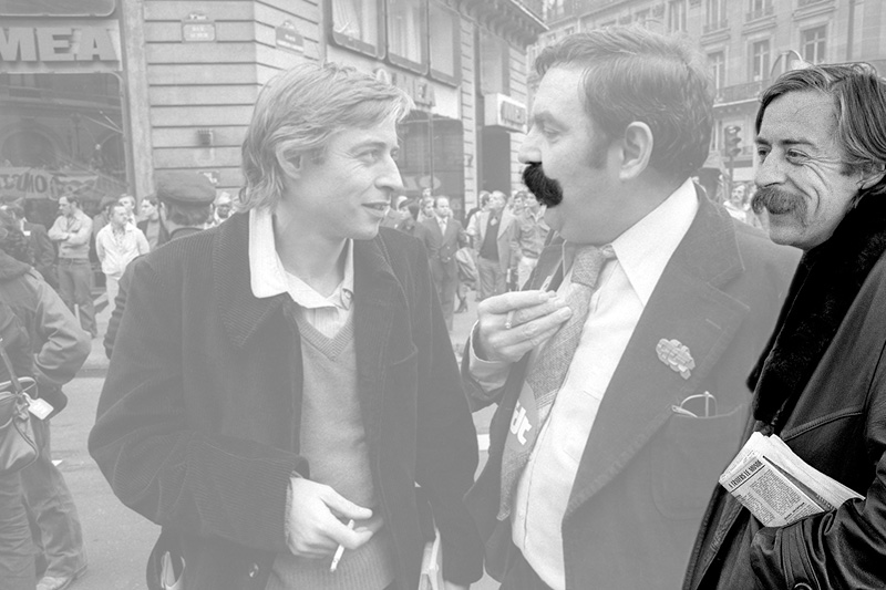 Gilles Bresson, François Chérèque - © Christian Poulin - Libération